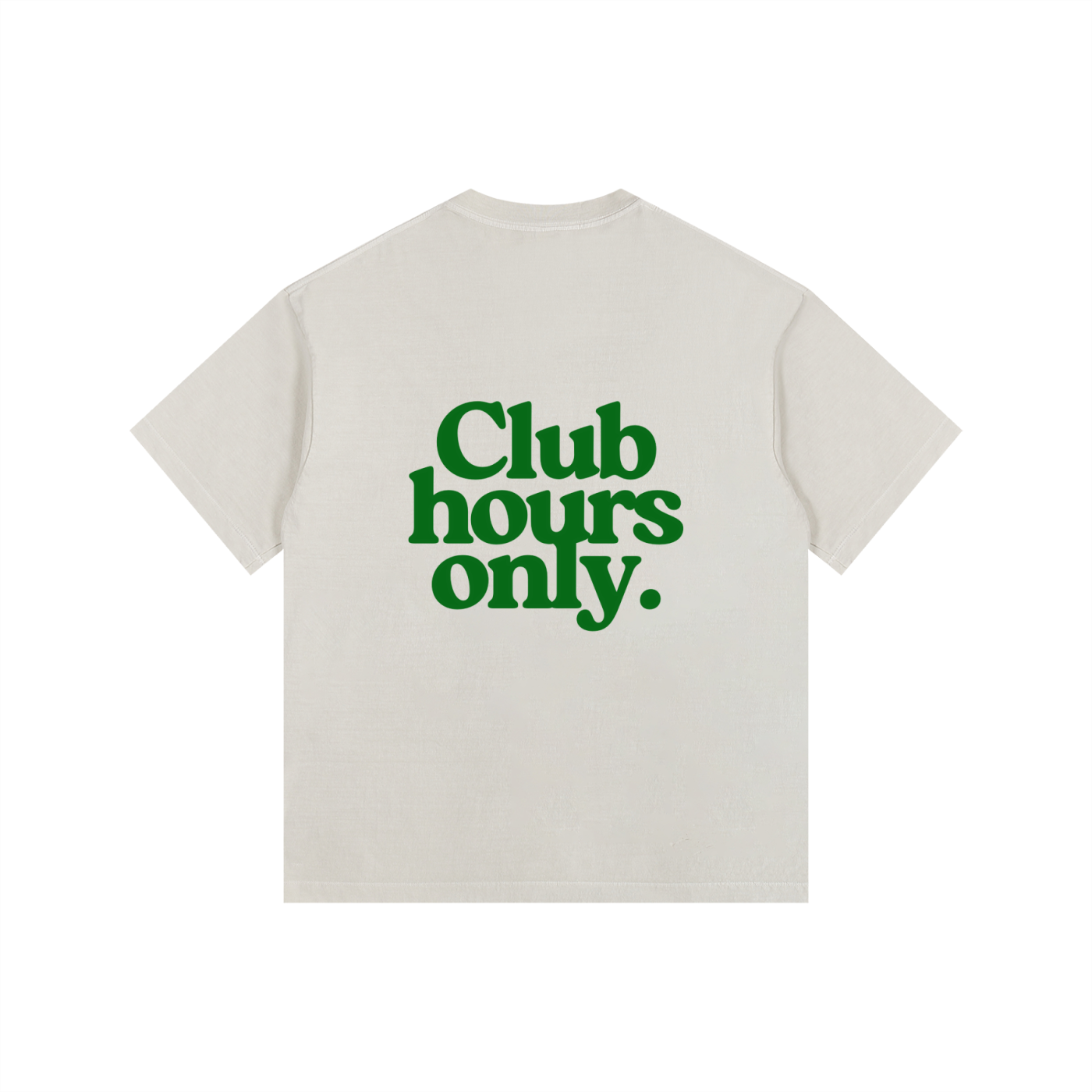 Vintage Washed Oversized Cotton T-Shirt