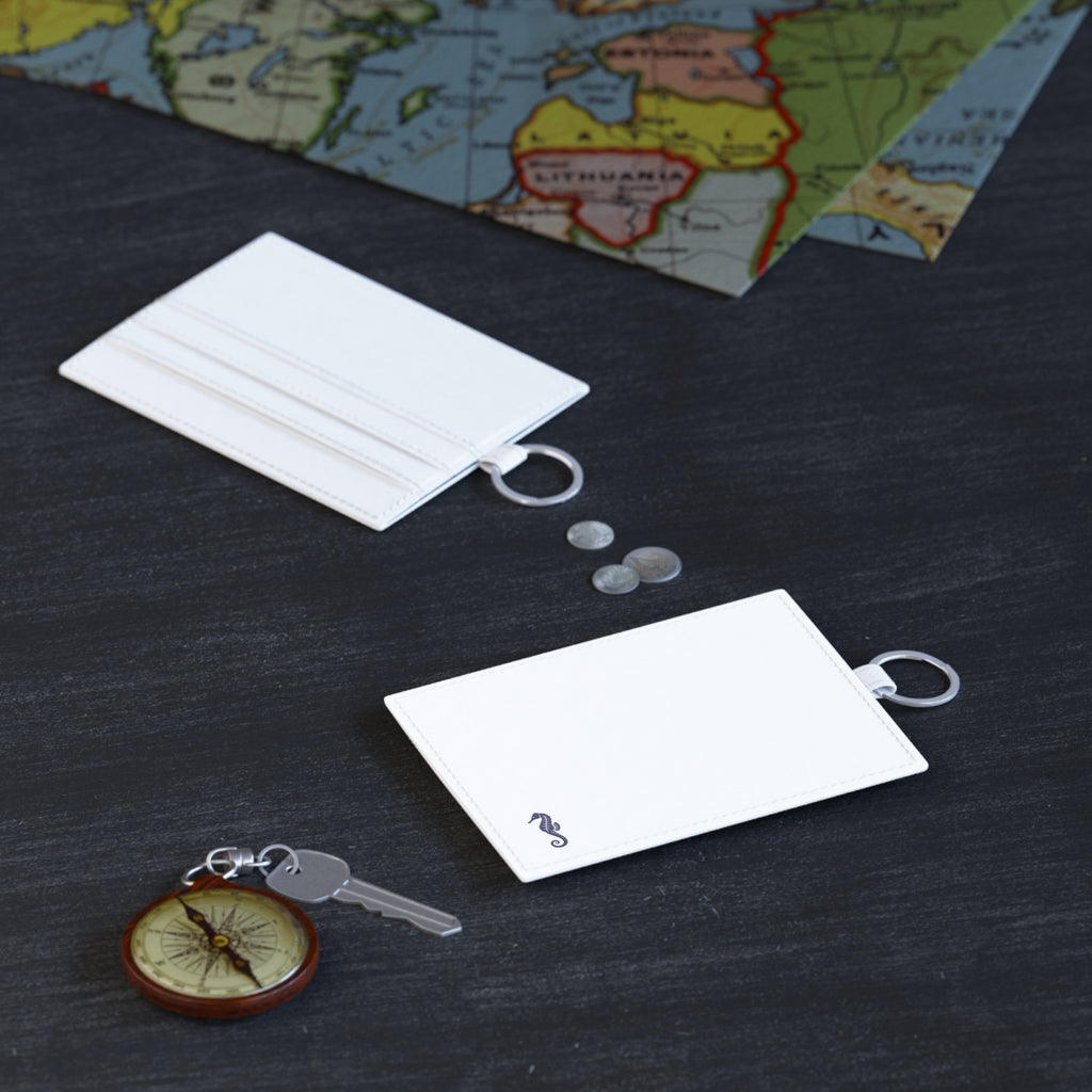 Leather Travel Card Holder